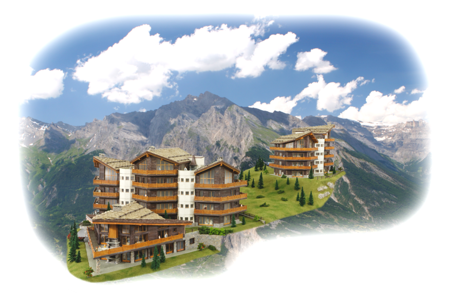 For sale residential apartment unusual viewpoint prestige luxury in Haute-Nendaz, Valais, Switzerland